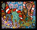 Serpent and gecko